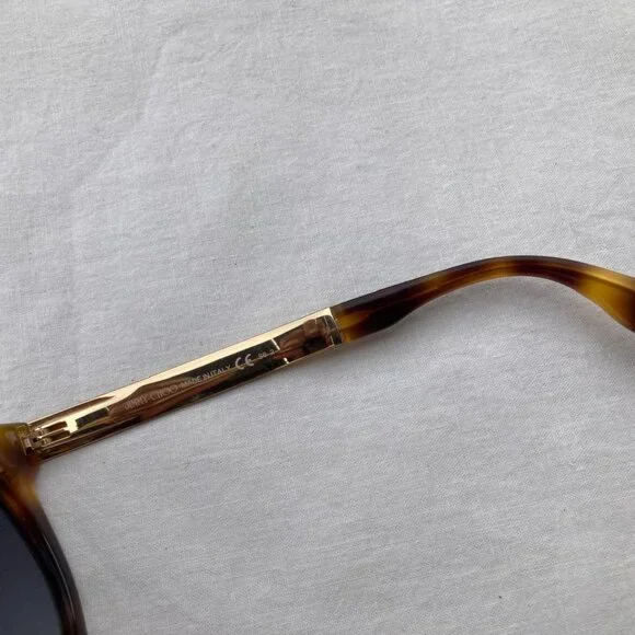 Jimmy Choo Women Vivy Havana Sunglasses Round Full Rim  display picture 2